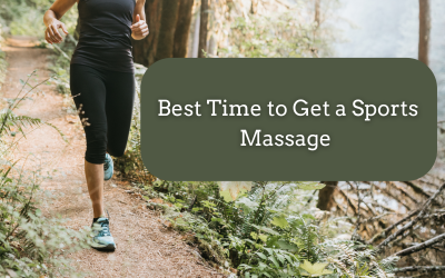 Best Time to Get a Sports Massage
